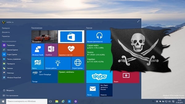Windows'un korsan bir sürümü Güncelleme Merkezi'nin çökmesine neden olabilir.