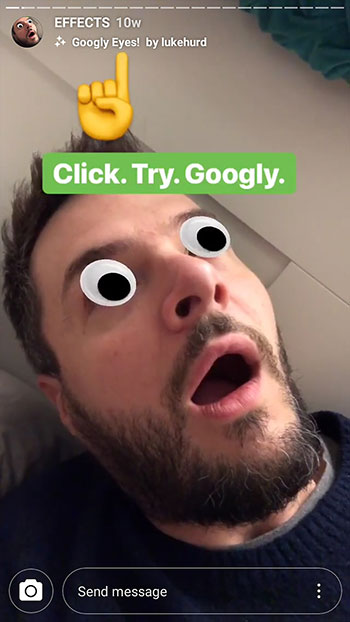 instagrama yeni maskeler nasıl eklenir - yuvarlak gözler