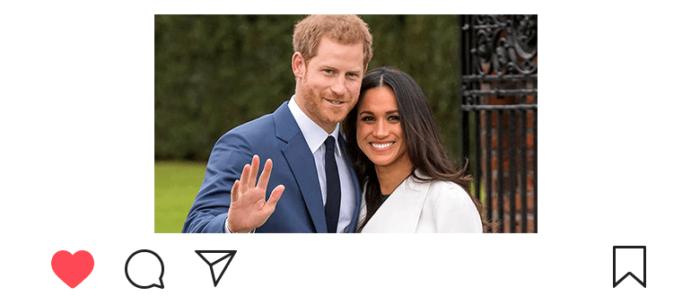 Prens Harry ve Meghan Markle Instagram