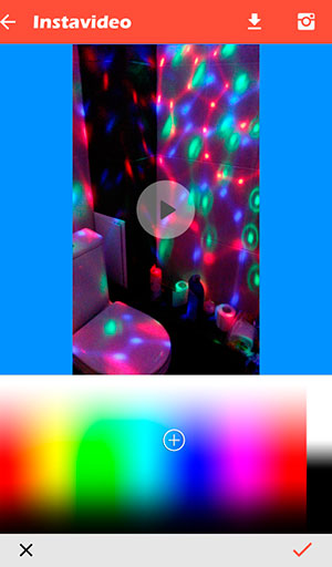 InstaVideo'da Instagram için video işleme