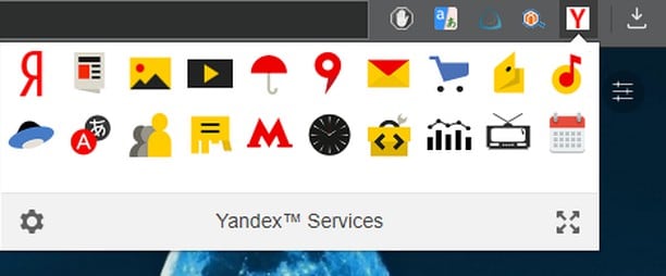 Yandex Hizmetleri