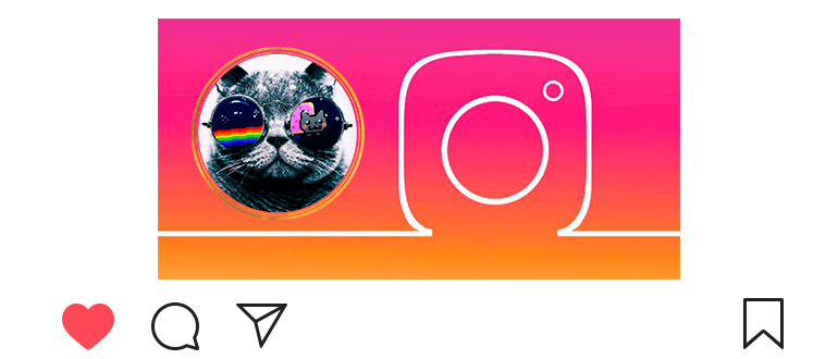 Instagram için bir daire içinde avatar nasıl yapılır