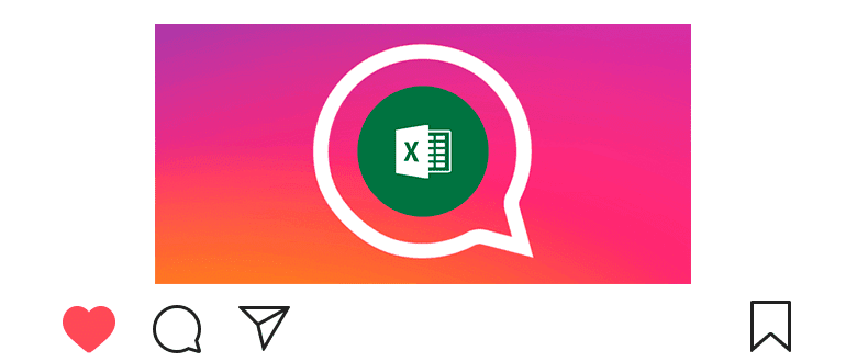 Instagram'dan Excel'e yorum yükleme