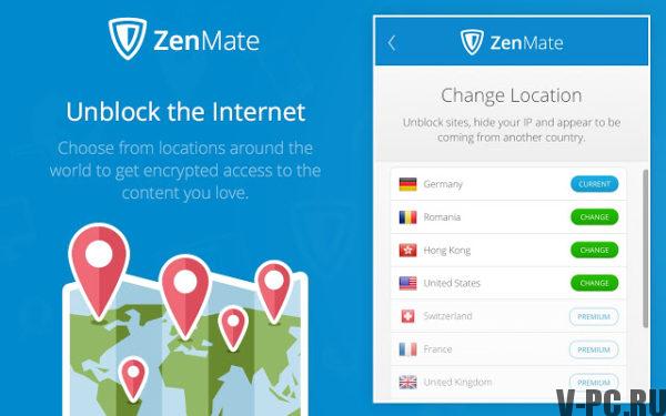 Chrome için ZenMate VPN