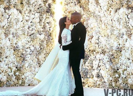 Kim Kardashian Instagram'da kocasıyla