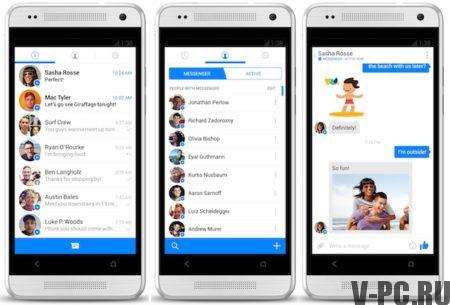 Messenger'da Facebook üzerinden nasıl iletişim kurulur