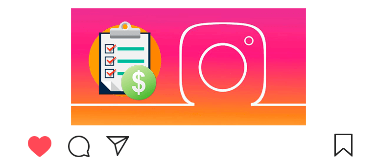 Instagram için para anketi