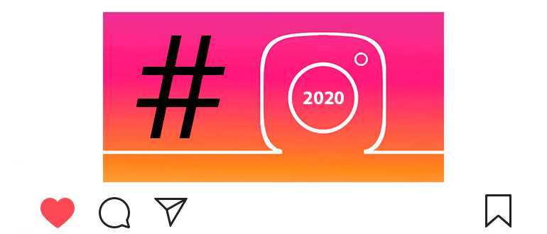 Instagram 2020'deki popüler hashtag'ler
