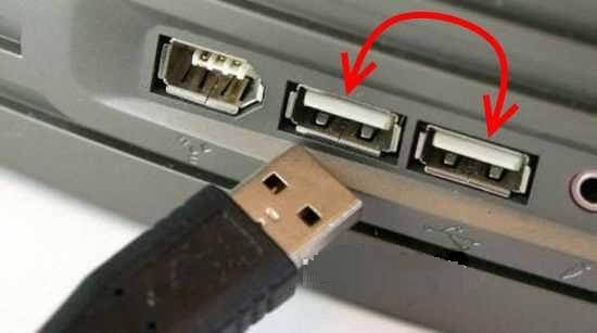 USB takarken bağlantı noktasını değiştir