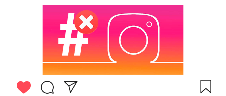 Instagram'da yasak hashtag'ler